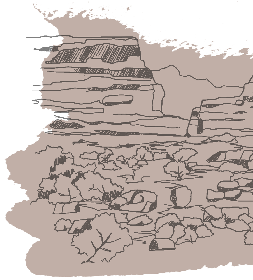 Red Rock Sketch